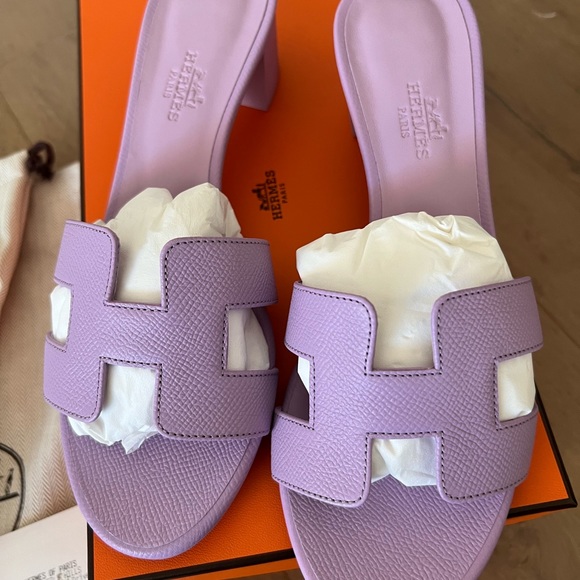 **NWT** HERMES Oasis in Epsom Violet Amethyste. - RARE - Picture 2 of 5